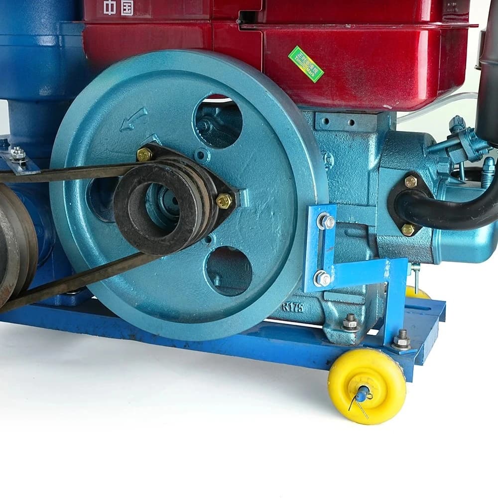 Goat Poultry Chicken Diesel Pellet Feed Machine Straw/Grass Powder Pellet Processing Equipment