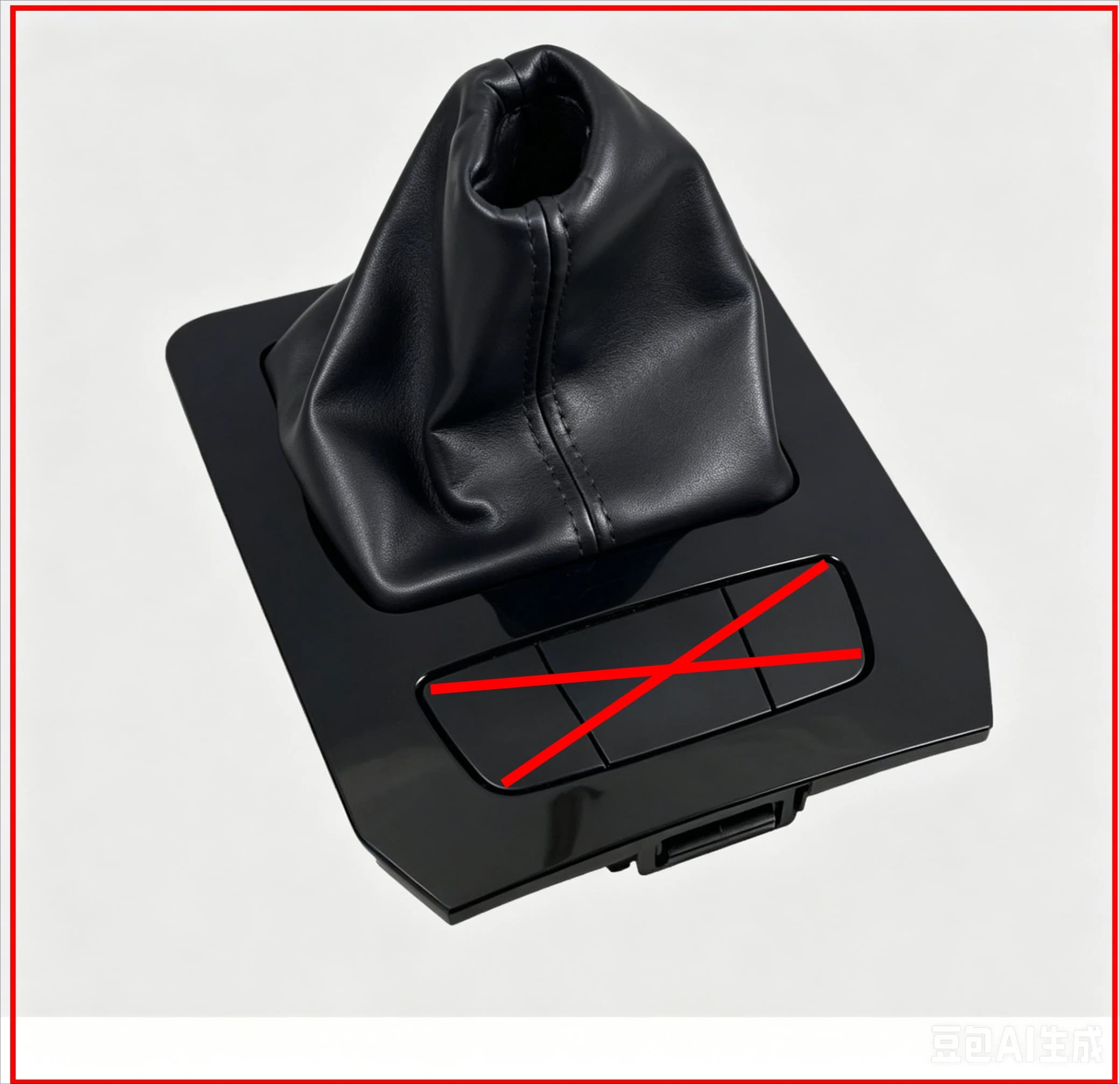 96747134ZE 98088095ZE Gear shift boot Gear shift trim  dust cove for Peugeot 508 Gear Shift Knob Frame Leather Cover 9687660380
