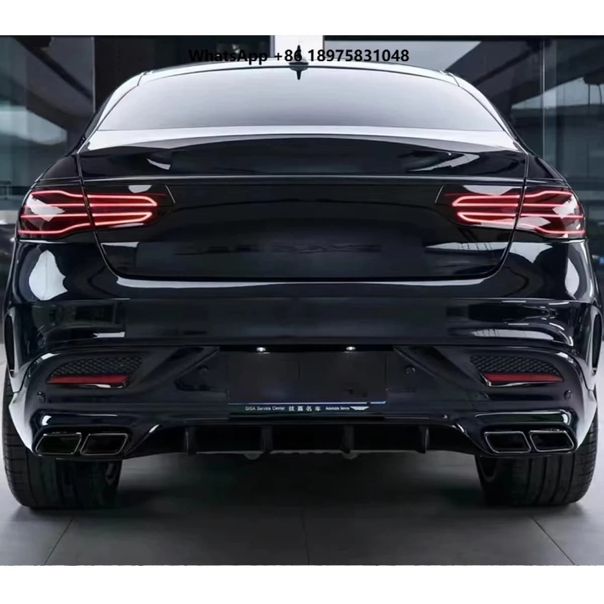 Full Car Parts Bumpers Body Kit for Mercedes Benz GLE Coupe C292 2015-2019 Modified to GLE63 Coupe AMG.