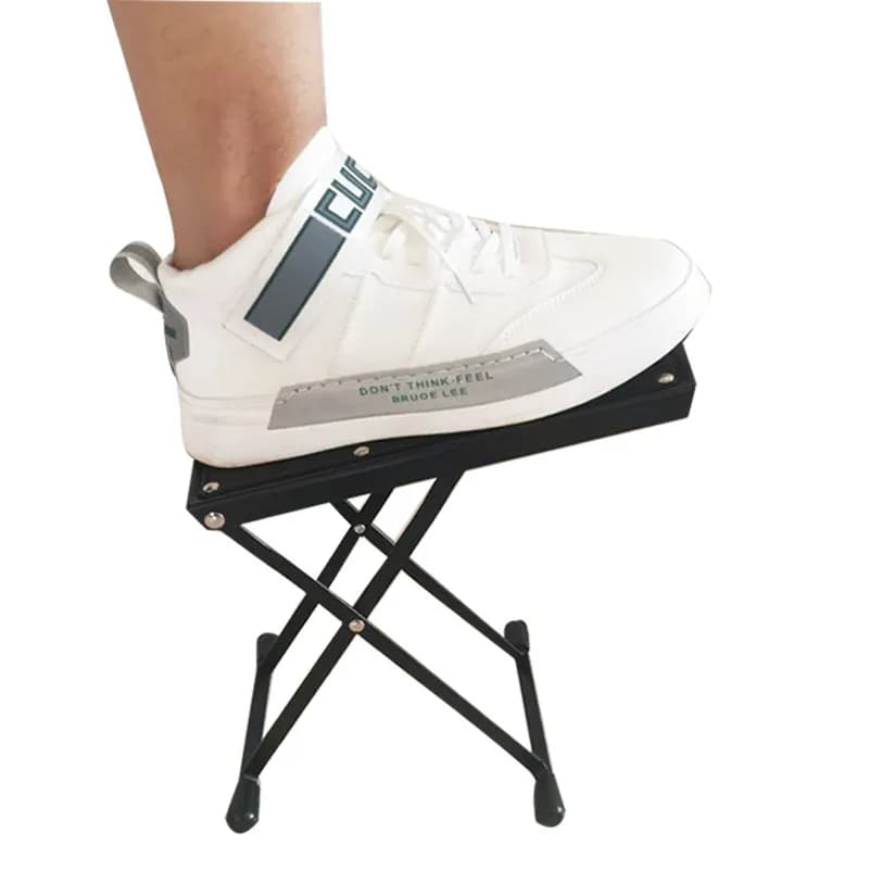 Guitar Accessories Pedal Shelf, Foot Pedal Multi-gear Adjustable Stainless Steel Guitar Foot Pedal