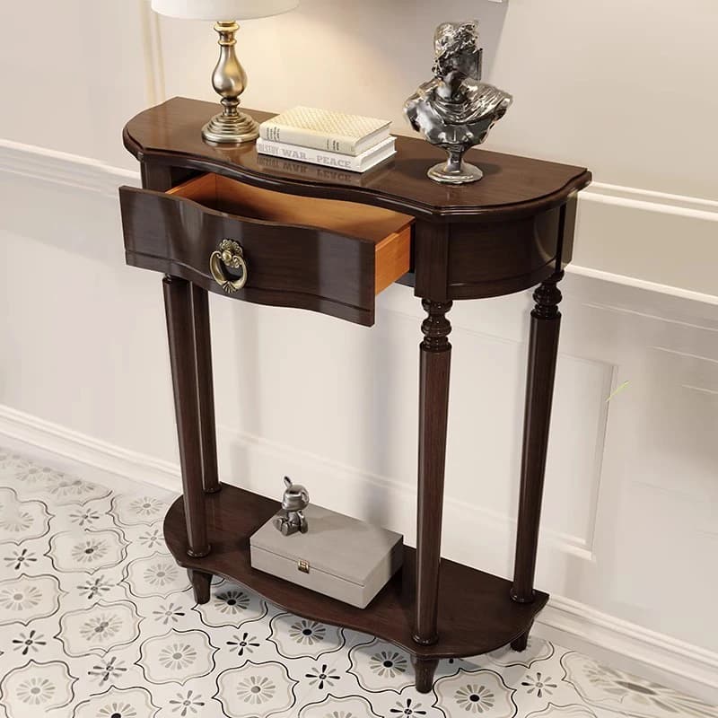Glamour Luxury Entryways Table Modern Cozy Trendy Premium Console Table Classic European Schreibtisch Living Room Furniture