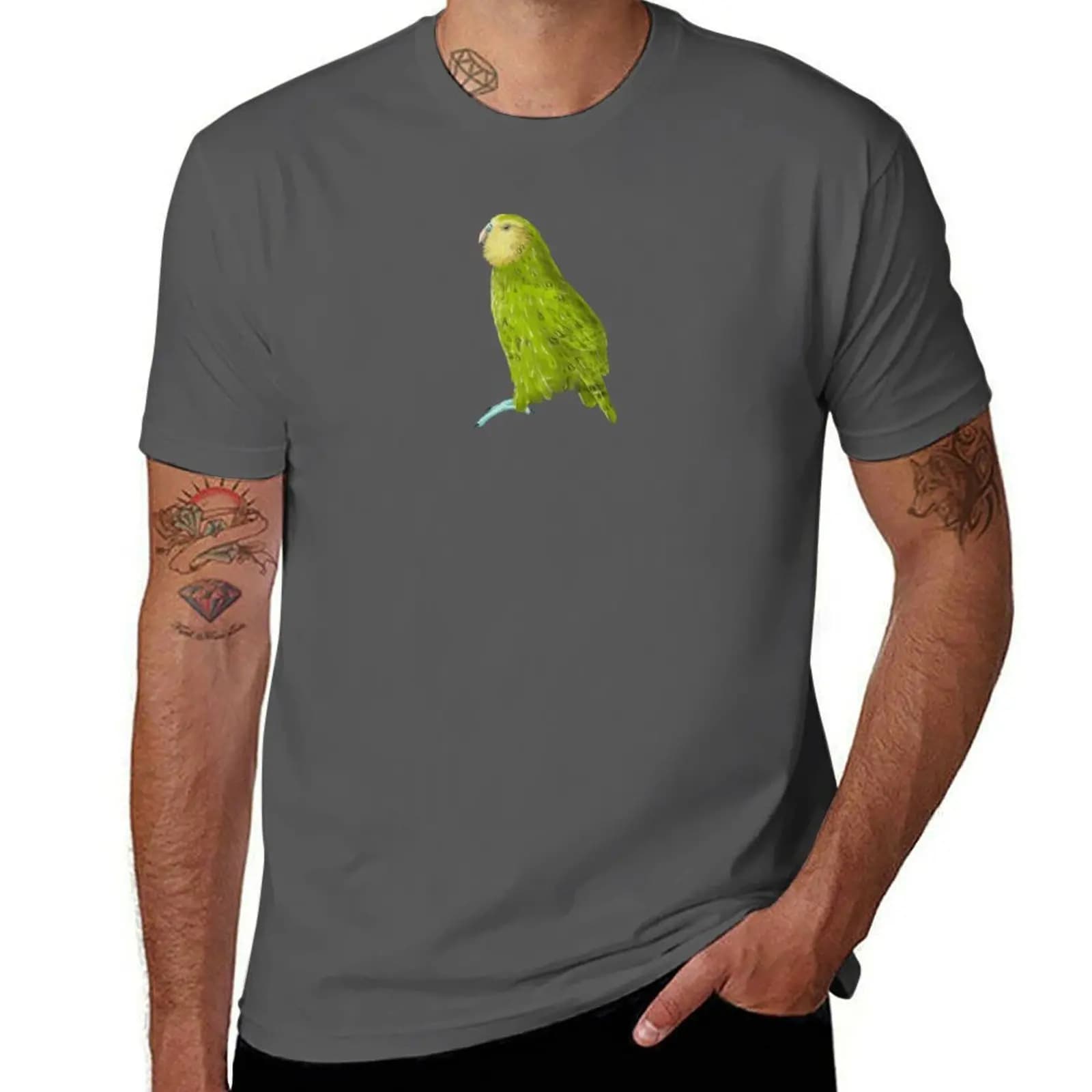 Sinbad the Kakapo T-Shirt Man t-shirt custom t shirt funny gifts T-shirt men