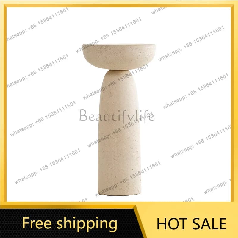 Zj. Design art Extremely simple ivory high style edge corner few living room modern