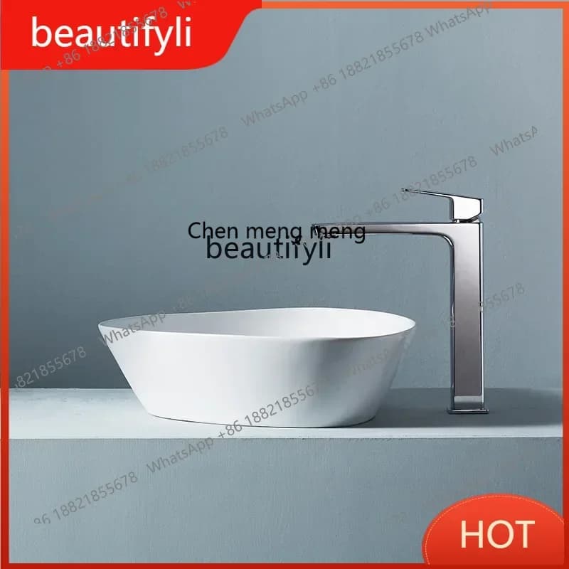 G8578 Table Basin Ceramic Special-Shaped Basin Home Creative Table  Art Basin