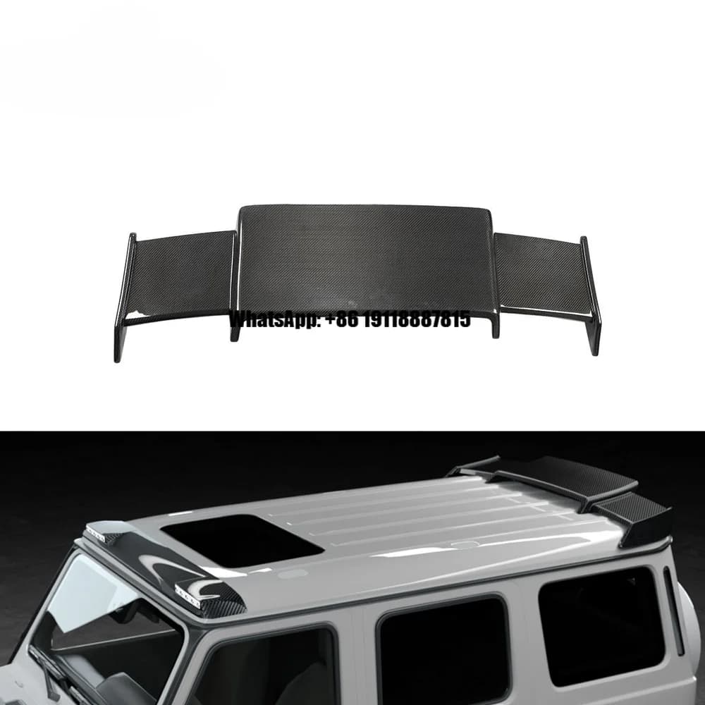 High Quality Carbon Fiber W463 W464 Roof Spoiler For Mercedes-benz G-class W464 W463 G550 G500 G53 2019-2020