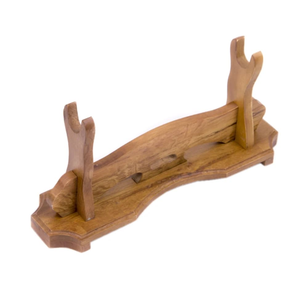 Polishing Wood Display Holder Stand For Samurai Sword Katana Wakizashi Tanto 1 Layer