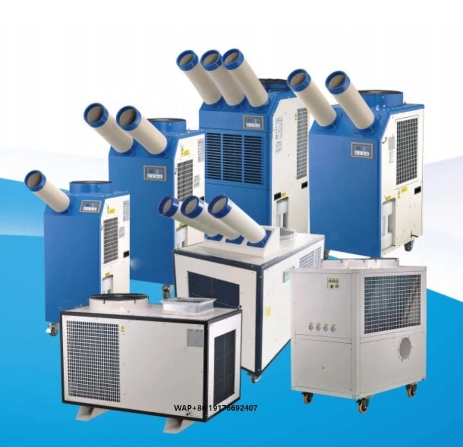 Outdoor Cooling System Spot Air Conditioner Rapid Cooling QD-65 Industrial Air Conditioner Portable