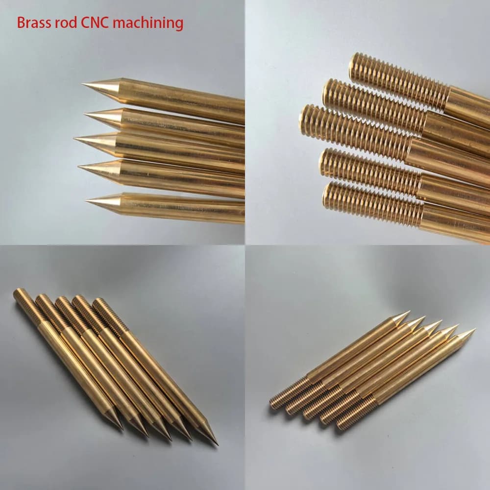 H59 Brass Round Bar Metal Rods Milling Metalworking Dia 3/5/6/7/8/10-50mm Length 100 150 200 250mm For DIY Modelmaking Brass Rod