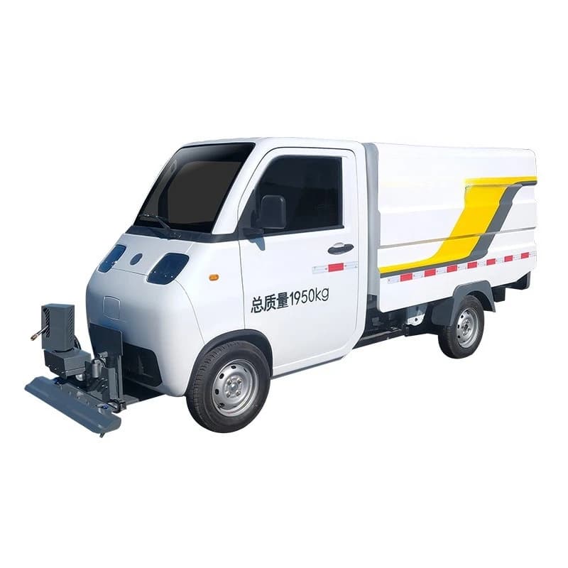 Maintenance vehicle, scenic property road maintenance, pure electric high-pressure cleaning vehicle
