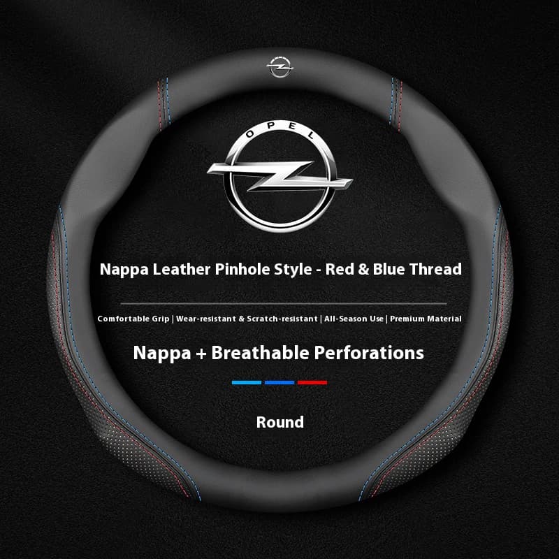 Car Steering Wheel Cover For Opel Astra Corsa Grandland Insignia Mokka Vectra GTC Tigra Vivaro Zafira Combo Vivaro GTC Delica