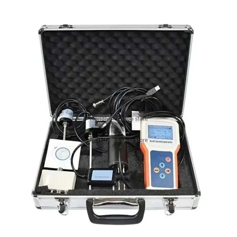 Soil temperature, moisture, salinity, pH quick tester /GPS soil moisture meter