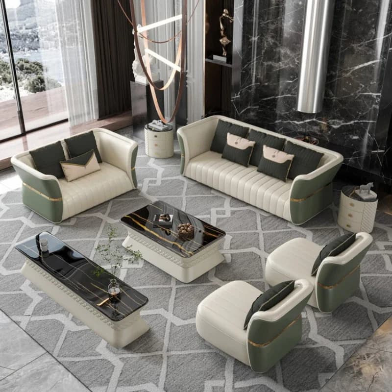 Luxury Modern Living Room Sofas New Arrival Designer Lounge Sofa Loveseat Single Divani Da Soggiorno Apartment Furniture