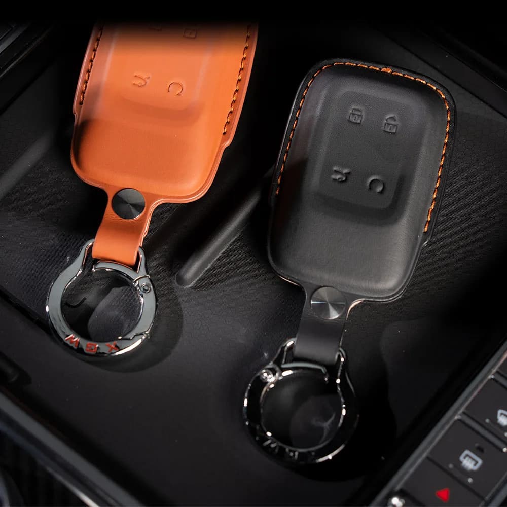 Special Leather Keycase For Chery Jetour G700 2025 2026 Car Modification Accessories Zinc Alloy Buckle Fashionable And Elegant