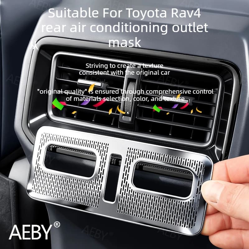For Toyota Rav4 2020-2026 Rear AC Vent Cover,dust protector,vent guard grille guard,Air outlet dust cover,interior accessories