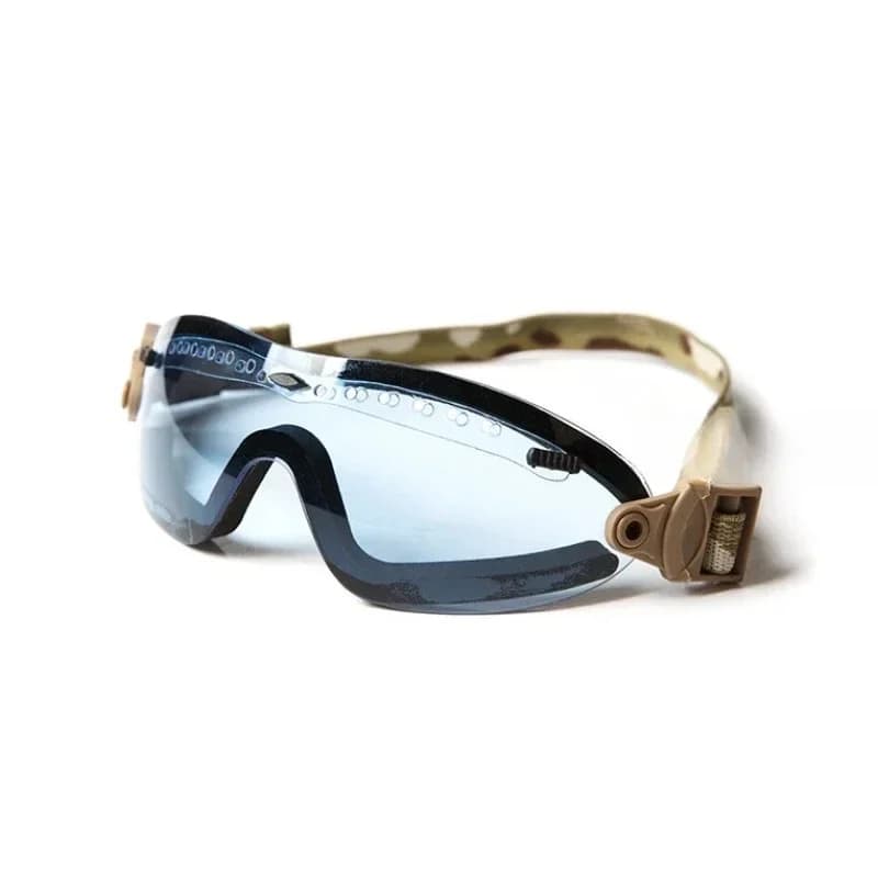 Outdoor Adjustable, Goggles/Goggles, Dustproof, Blue Lens TB1302-BLUE