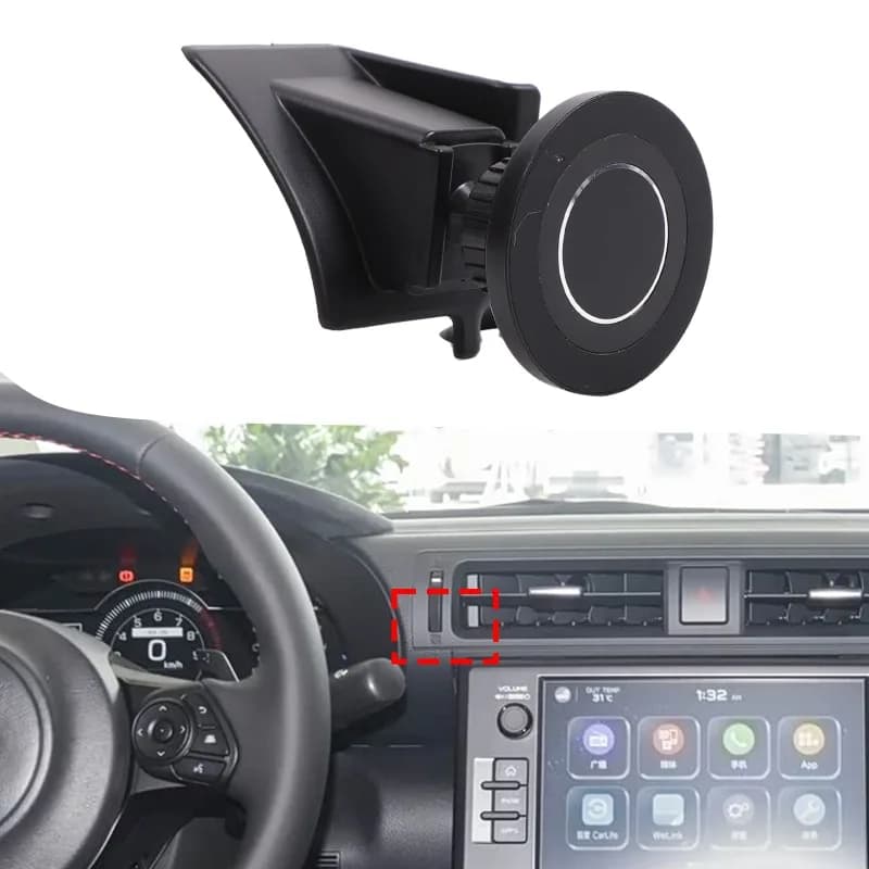 ABS For 2022+ Toyota 86/Subaru BRZ  Dashboard Phone Holder  GPS Mount (New Magnetic Version) Car Interior  Accessories