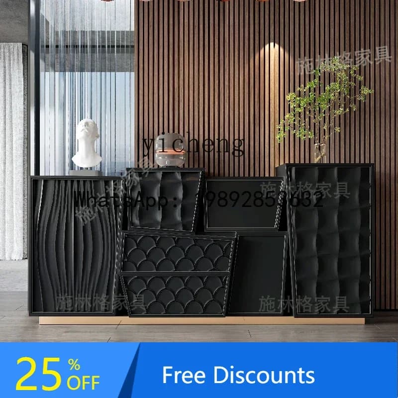 Sofa Side Cabinet Storage Drawer Cabinet Light Luxury Xuan Cabinet Creative Living Room Decoration Trend Bed
