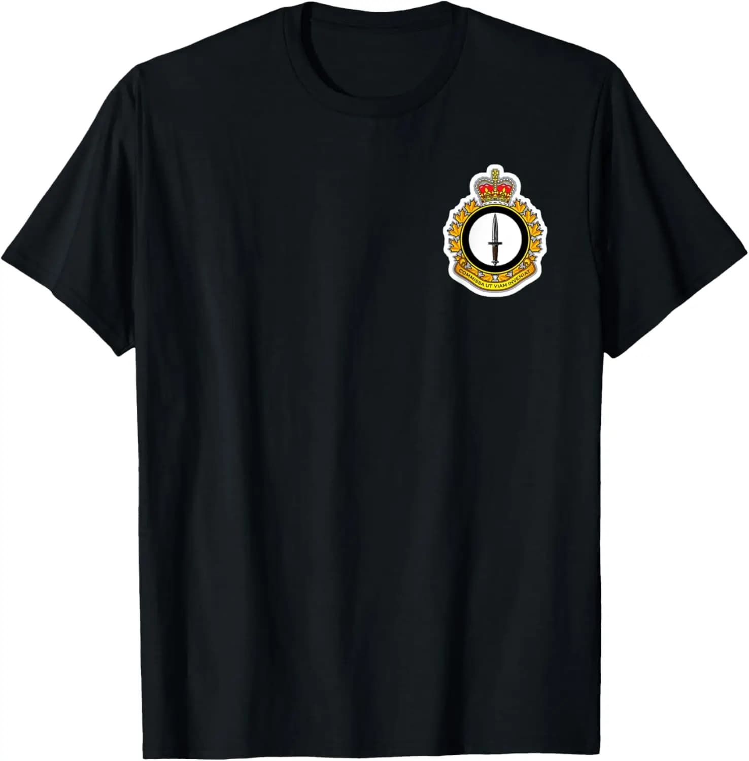 Canadian Special Operations Forces Branch Military Tactical T-Shirt Short Sleeve Casual 100% Cotton Shirt