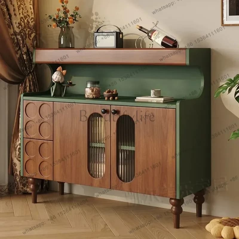 FG Dust Proof Luxury Bedroom Living Room Cabinets Entryway Shelf Craft Sideboard Storage Locker Kitchen Shelves Adults Furniture