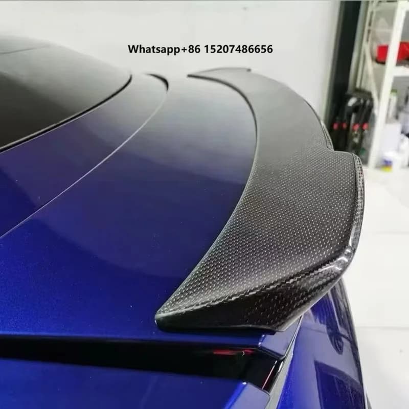 Suitable  Carbon Fiber Tail Wing Upgrade, High-quality Technology  Carbon Fiber Rear Spoiler