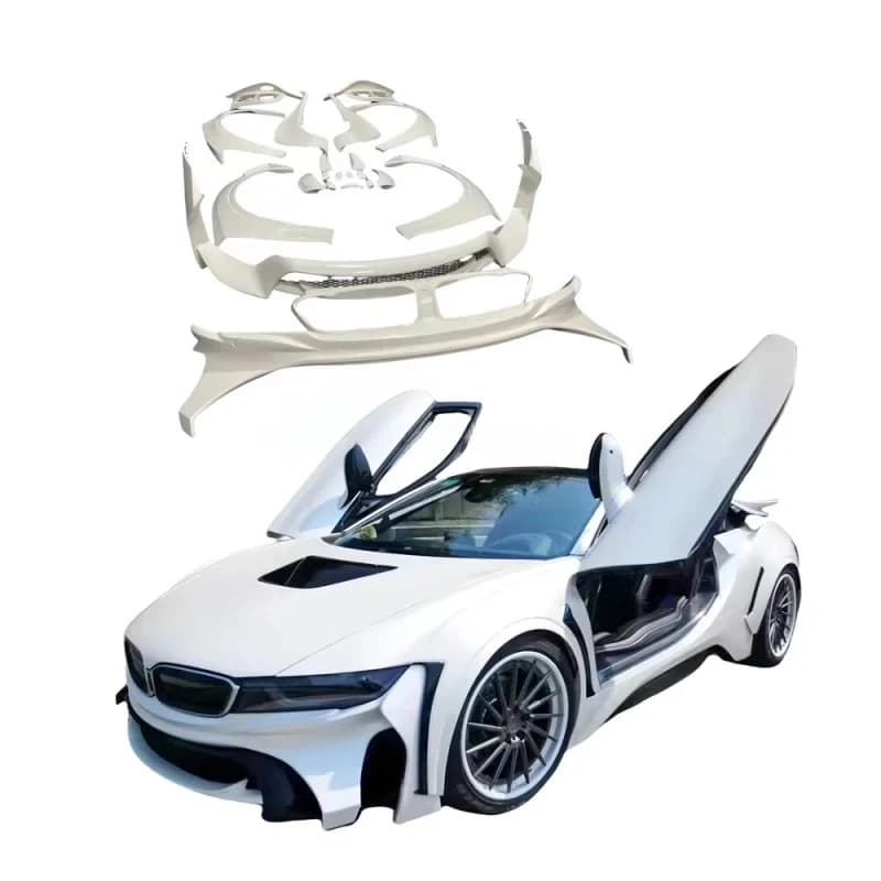 ThrustWorks Energy Style Body Kit Front Bumper Rear Trunk Spoiler I Wide Carbon FibDurle