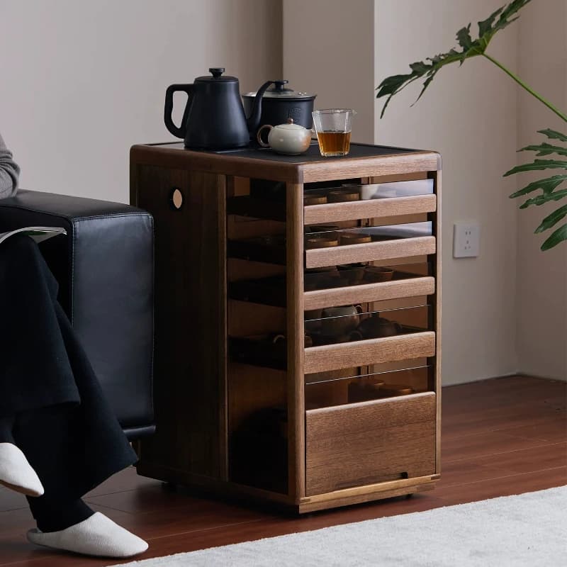 Wood Decoration Coffee Tables Living Room Storage Space Apartments Coffee Tables Wooden Storage Coutchtisch Furniture For Home