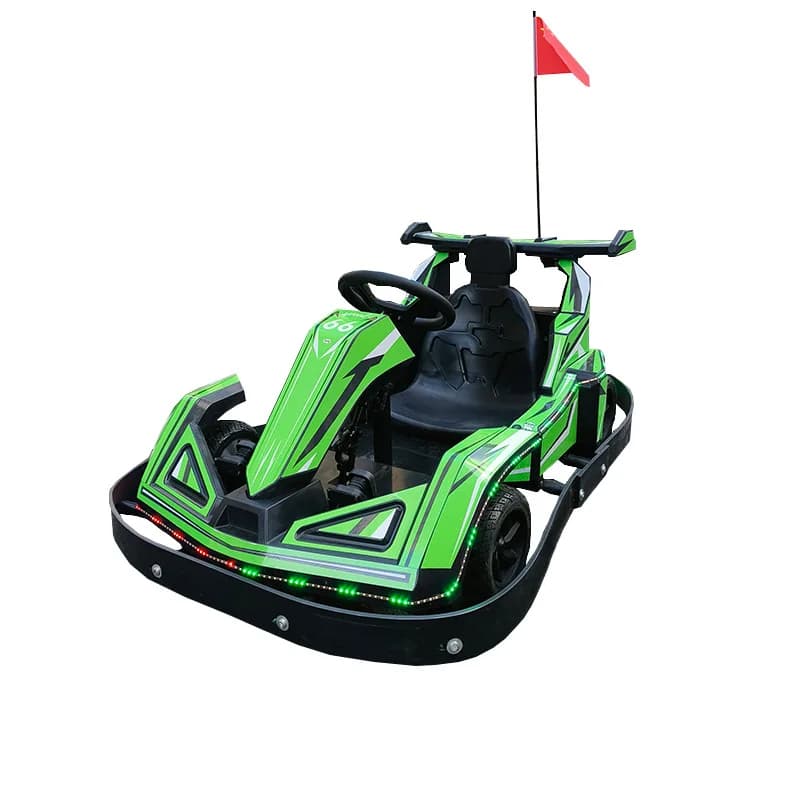 New double kart parent-child electric bumper car square outdoor children's play equipment