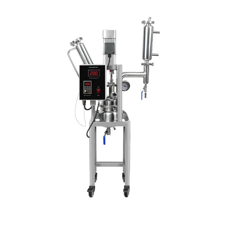 YJQ Double Layer Stainless Steel Reactor Laboratory High Temperature Vacuum Decompression Distillation Jacketed Reactor