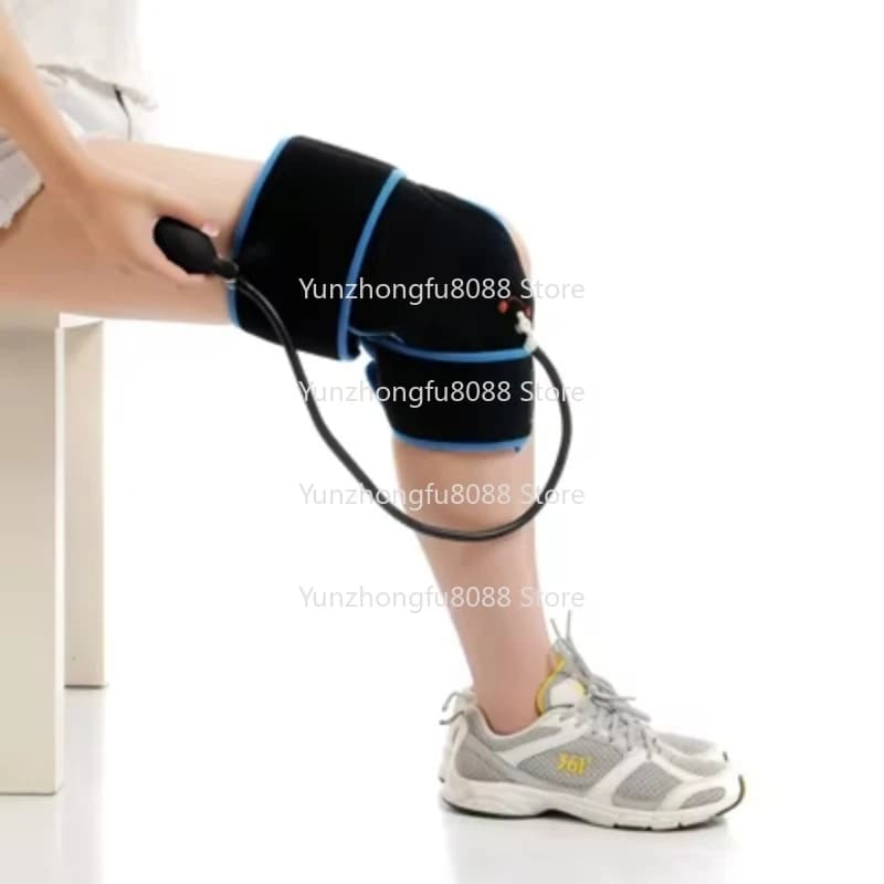 Low Temp Knee Pain Relief Therapy Brace with Cold Compress Ice Pack for Joint Support