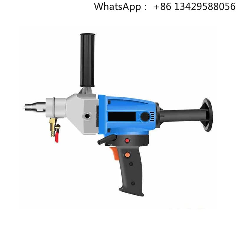 220V Water Drilling Machine Rhinestone Machine High Power Diamond Core Drill Wet Handheld Adjustable Speed Concrete Core Drill