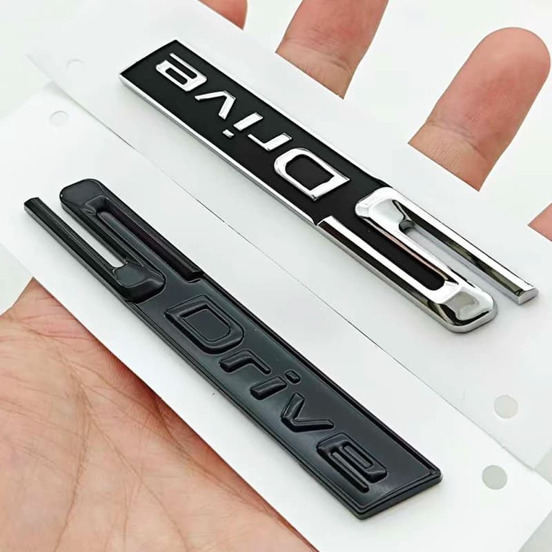 3D ABS Car Styling Logo SDrive Badge Sticker Rear Trunk Fender Side Emblem For S Drive 3 5 Series X3 X5 X6 X7 M3 M5 E46 E90 E83