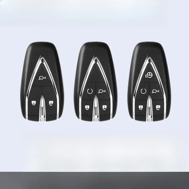 Protective Zinc Alloy Key Cover Case for Changan X5 Plus/Landuo F70/UNI-K/UNI-T/CS55 Plus - Key Fob Shell Keybag Keychain