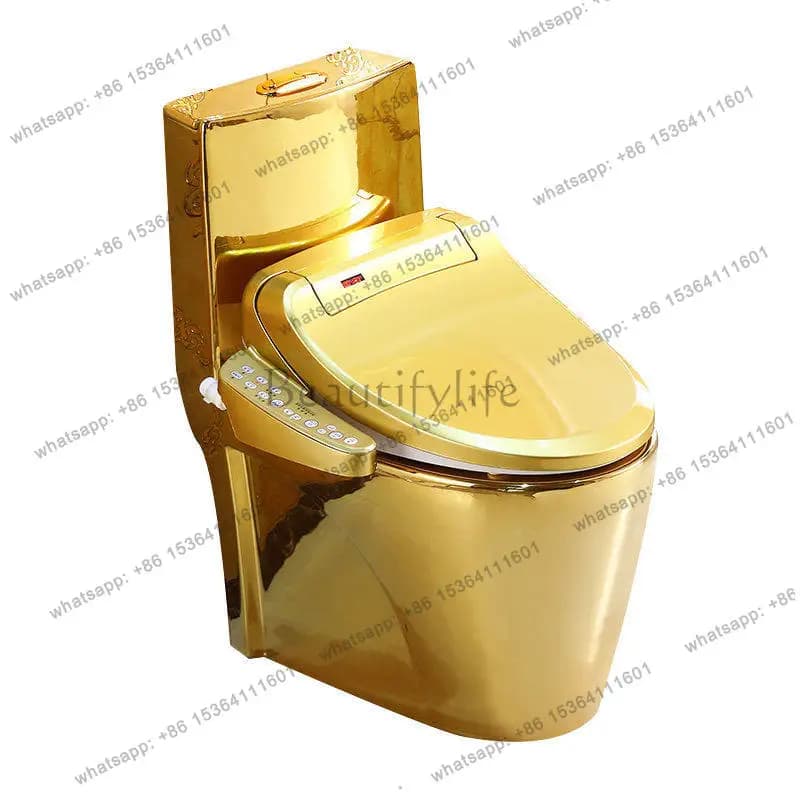 No water pressure smart golden toilet household multi-function toilet