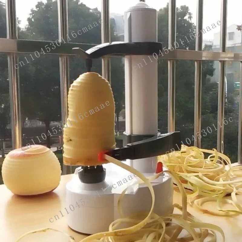 Household Automatic Electric Peeler Potato Apple Fruit and Vegetable Multifunctional Peeler Kitchen Gadgets