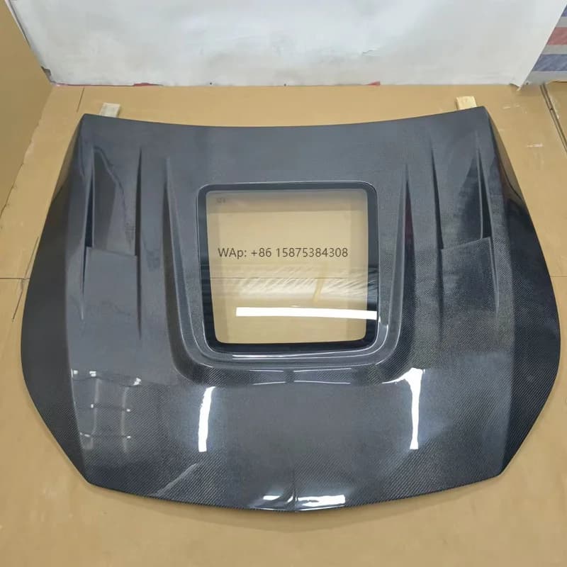 W177 A180 200 W118 CLA180 200 220 250 Carbon Fiber Transparent Hood Engine Cover for a CLA Class 2019-2024