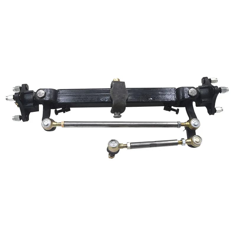 Electric 4-wheeler Front Axle Assembly Sightseeing Car Agricultural Steering Bridge Dining Car Disc Brake Chassis Accessories