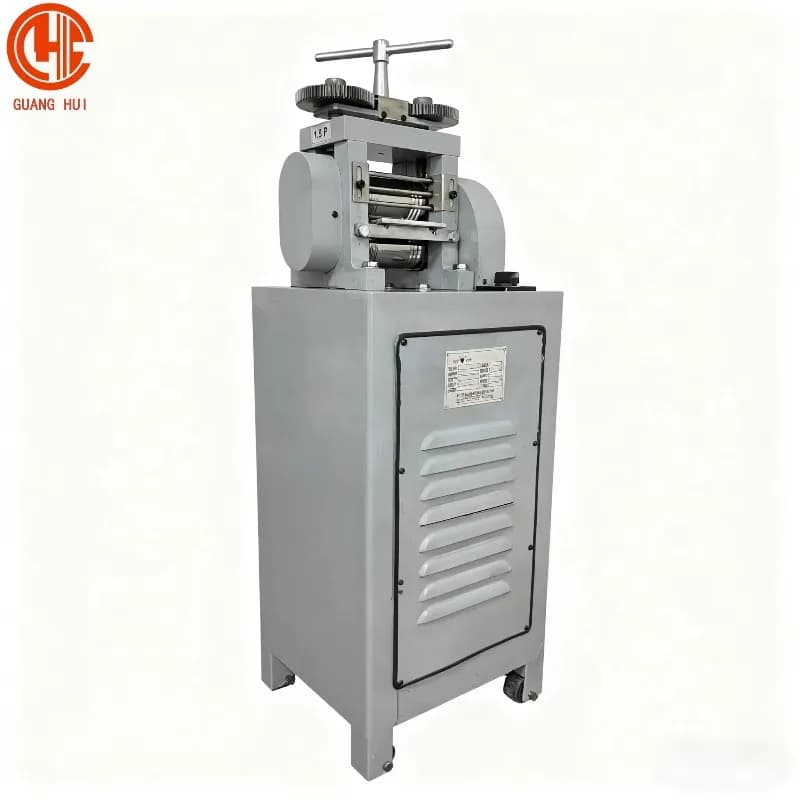 【New】New Custom Guanghui Metal Wire Flat Tools Gold Silver Wire Rolling Mill Machinery for Crimping Line Jewellery Production