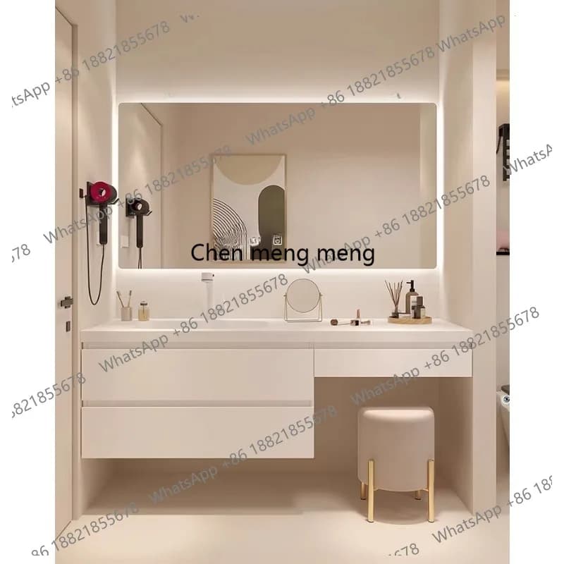 Integrated basin, vanity, bathroom cabinet, combined bathroom, hand wash, sink