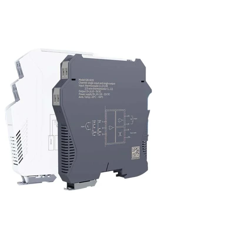 Temperature signal isolator SIN-603S-403Y thermal resistance thermocouple K type Pt100 signal conversion