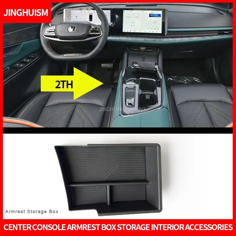 FOR Changan Unit Uni-t 2020-2026 Armrest Box Storage Box Storage Compartment Interior Decoration Special Car Part Accessories