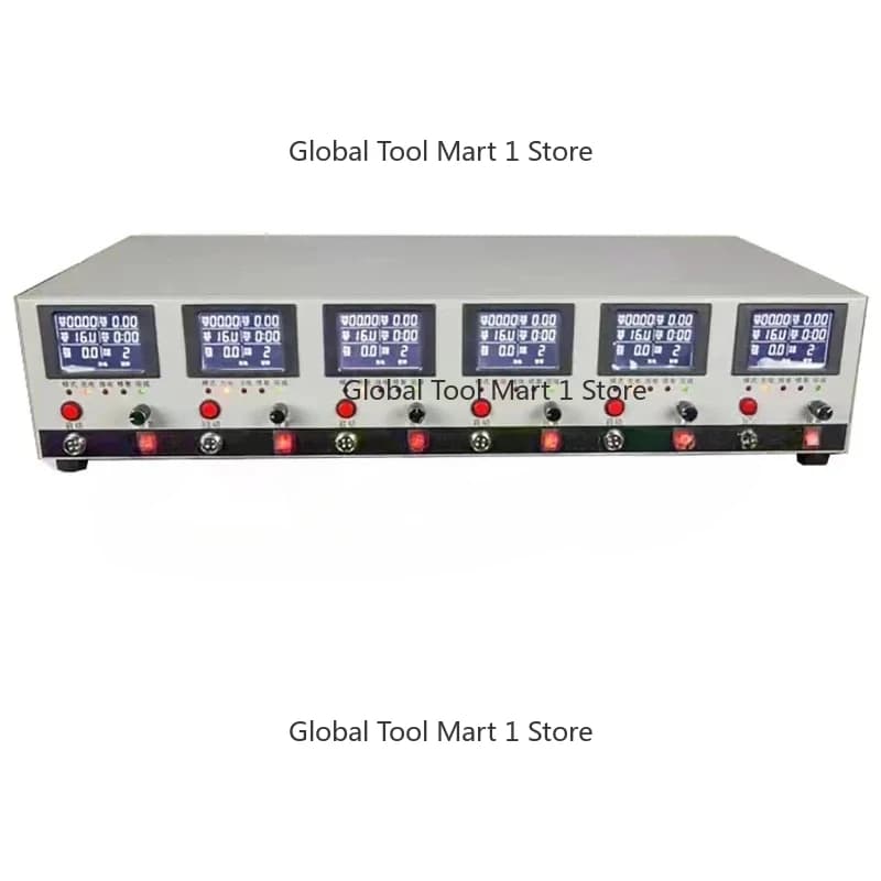 Tester, Lithium Ni-MH Lead-Battery Capacity/Repair 6 Channels Charge And Discharge Integrated SF-100-6