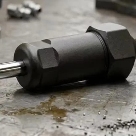 Blocked Line Remover 19.5*3.5cm Grease Fitting Cleaner Carbon Steel Alloy Spiral Pressure Structure High Strength Steel