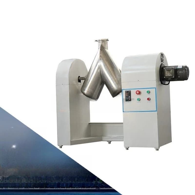 Laboratory V-Mixer, Tilt Mixer, Small Experimental Mixer