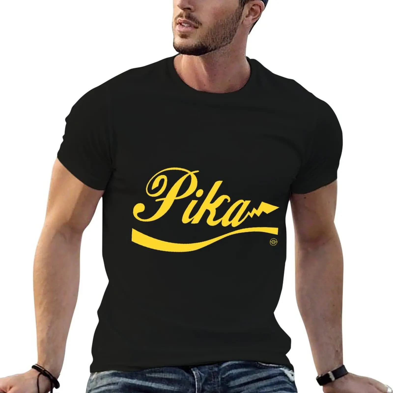 Pika Cola T-Shirt custom t-shirts graphic t shirts luxury clothes men
