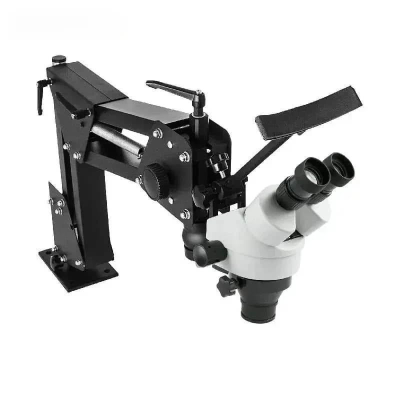 Vevor micro inlaid spiegel multi direktion ale mikro-einstell mikroskop schmuck werkzeuge 0,7 x-4,5 x super klare mikroskop lupe