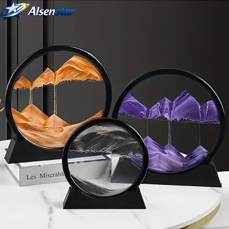 1pc Morphological Change Glass Art Decor Abstract Modern Style Handmade Sculpture Home Office Living Room Desk Decor Perfect Gif