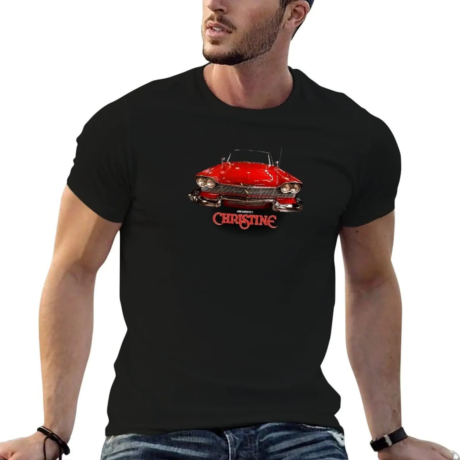 Christine Movie a Christine Movie a Christine Movie T-Shirt cute clothes funny meme t-shirts heavy weight t shirts for men