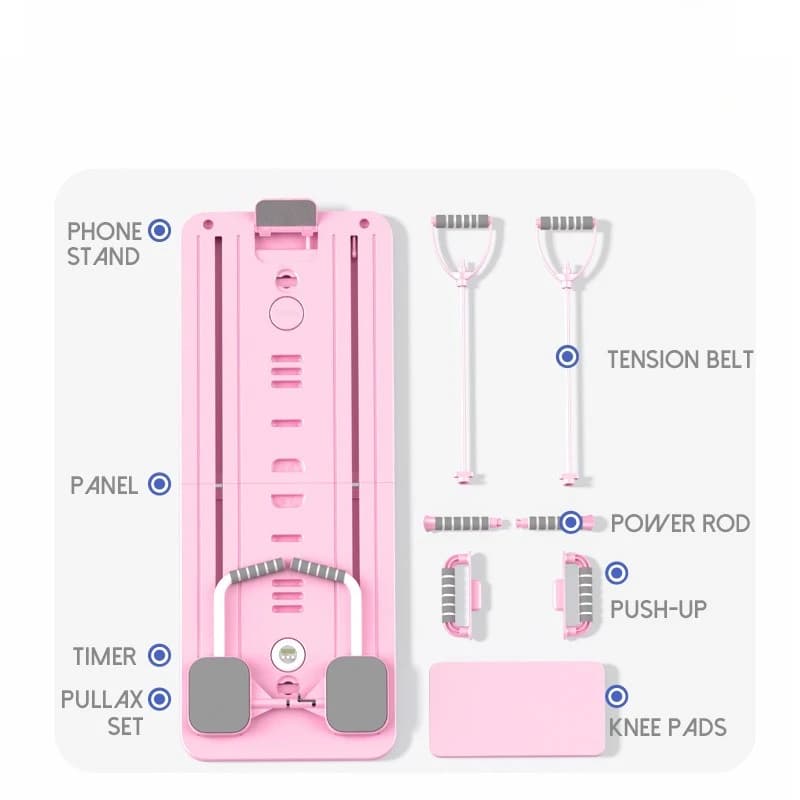 Pilates Board, Multifunctional, Abdominal Board, Home Abdominal Wheel, Exercise, Fitness Equipment, Curl Board, Abdominal Board