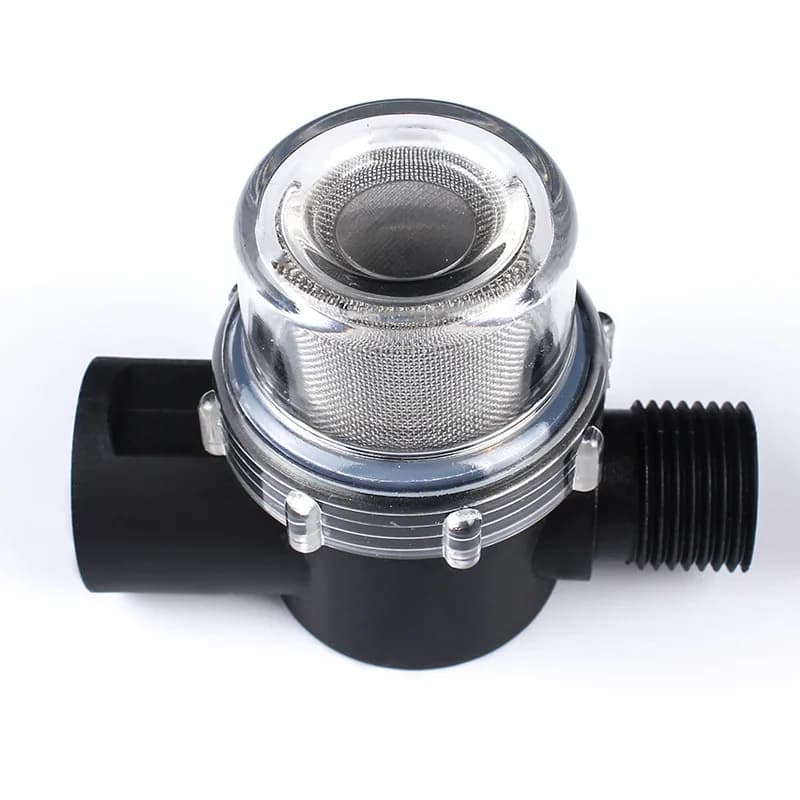 RVcircuit filter, pipe filter mesh, 4-point pipe filter, water tank water pump filter, water circuit modification