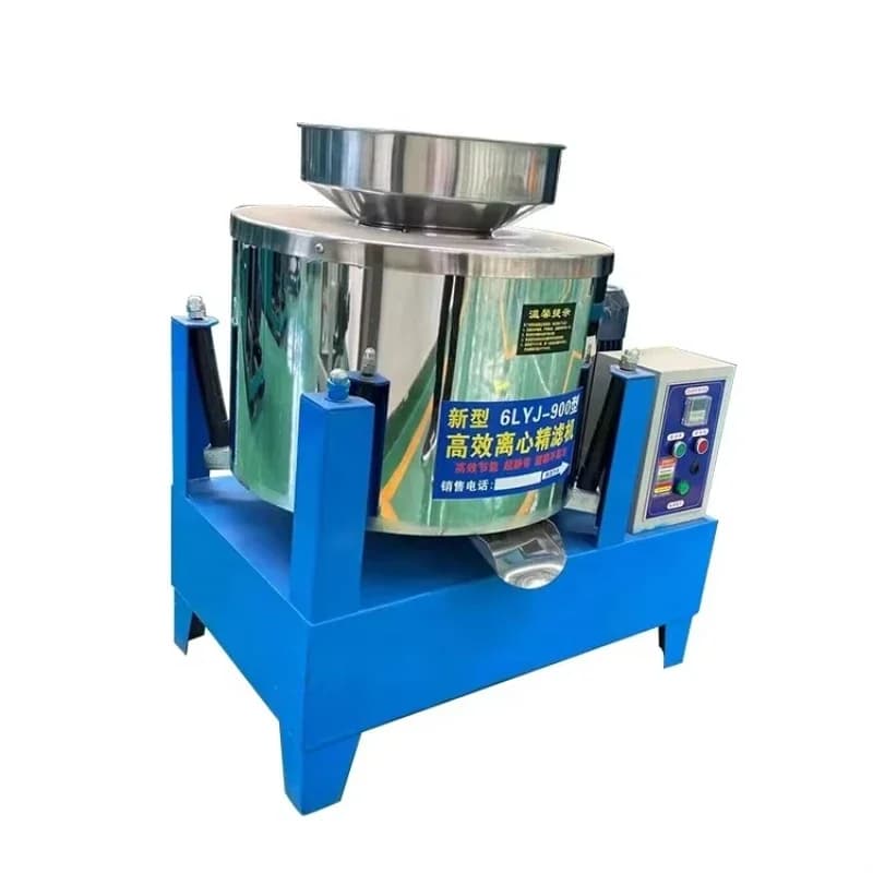 Edible oil filter machine, peanut and rapeseed oil centrifugal filter machine, 50 type stainless steel new oil filter machine